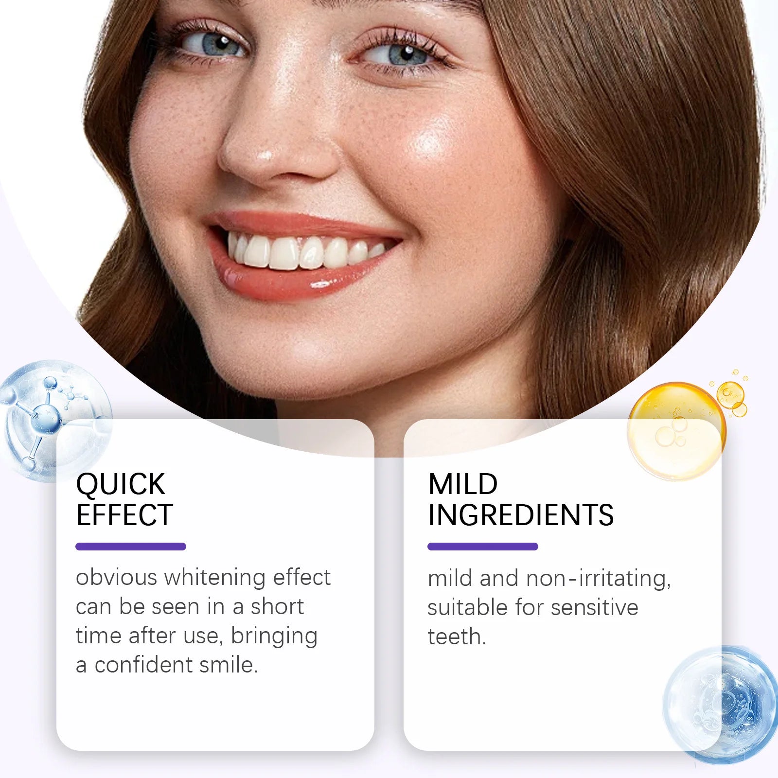 Transform Your Smile with Purple Teeth Whitening Strips - Brighten, Clean, and Reduce Sensitivity for a Radiant Oral Hygiene!